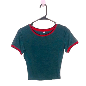 AMAZON Gray Pajama Set w. Red Outline